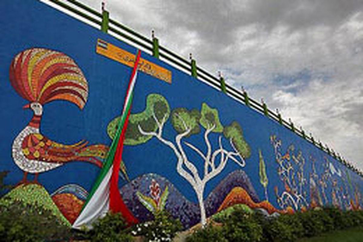 طولانی ترین نقاشی دیواری در جهان+عکس