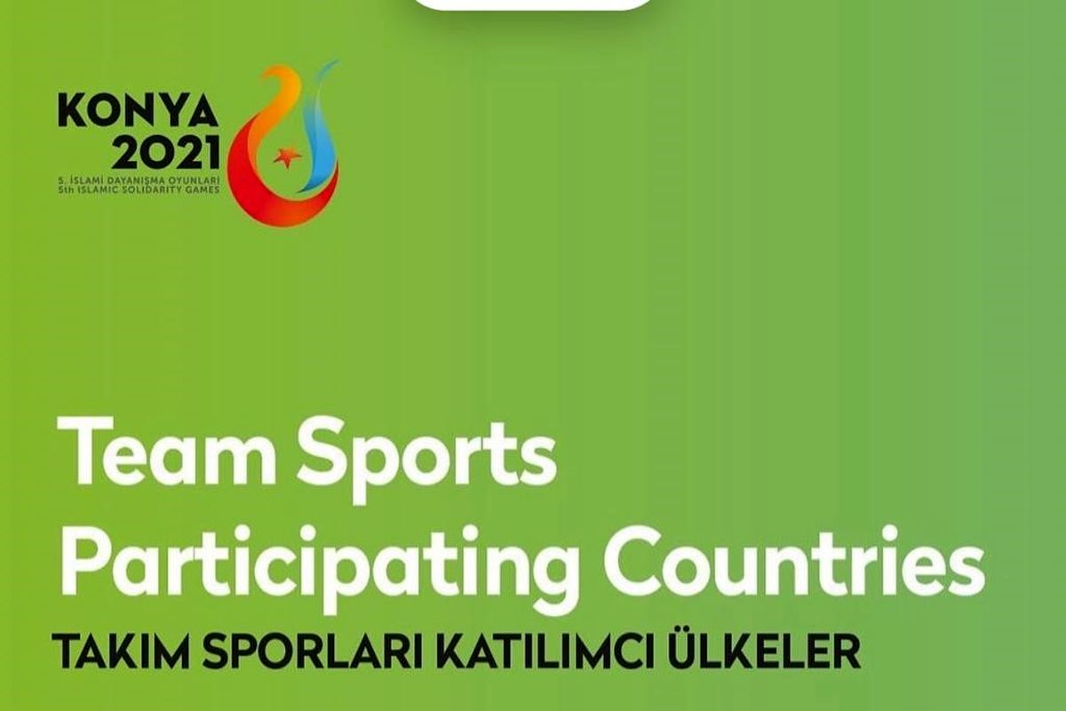کشورهای شرکت‌کننده در رشته‌های تیمی بازی‌های اسلامی معرفی شدند
