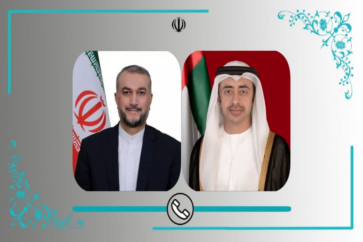 امیرعبدالهیان خطاب به وزیر خارجه امارات: رژیم صهیونیستی موجب بی ثباتی منطقه است