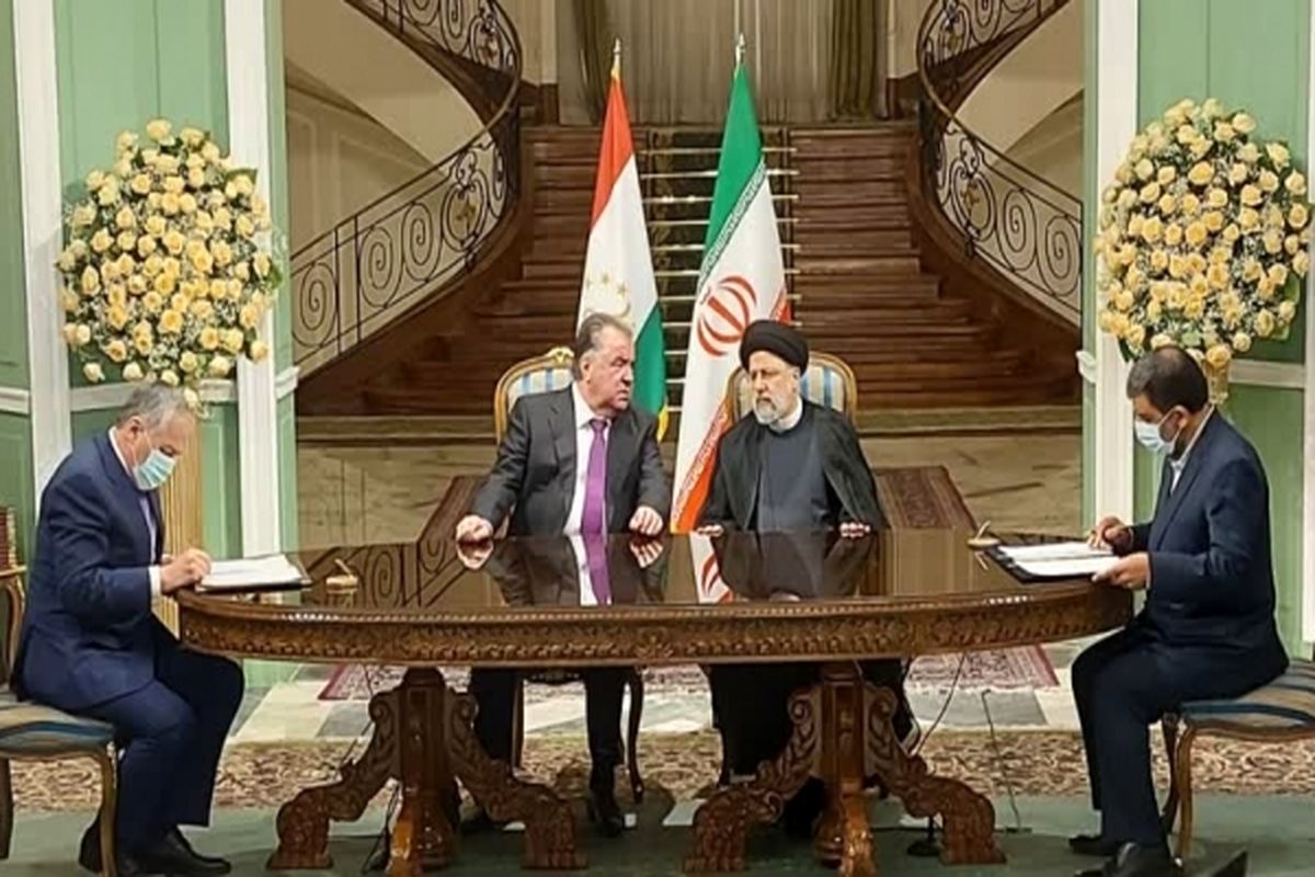امضای ۱۷سند همکاری مشترک میان ایران و تاجیکستان