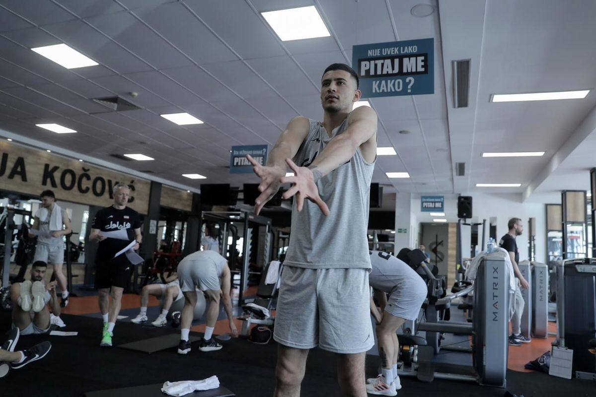 استارت مردان  تیم ملی با تمرینات وزنه