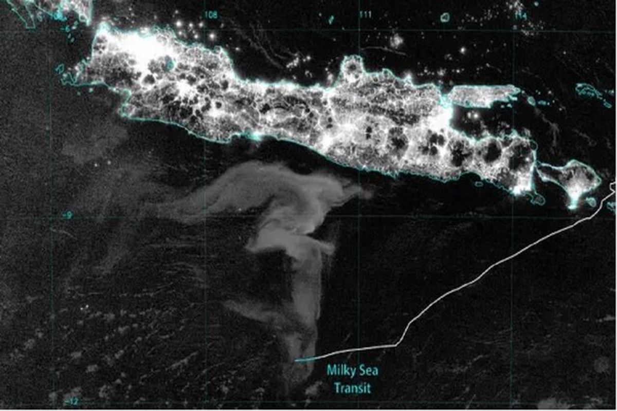 پدیده عجیب دریای شیری برای اولین بار ثبت شد+تصاویر