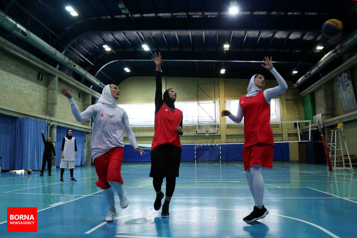 بانوی بسکتبالیست قزوینی در اردوی تیم ملی