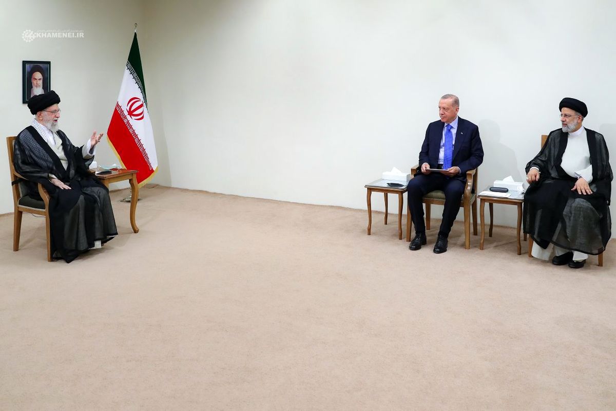 رئیس جمهور ترکیه با رهبری دیدار کرد