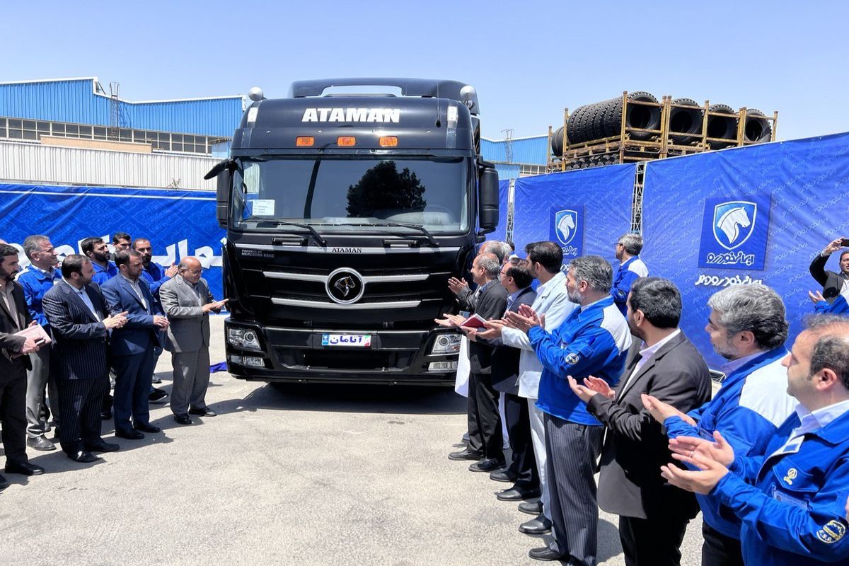 کشنده اقتصادی آتامان ایران خودرو دیزل جایگزین بنز مایلر می‌شود