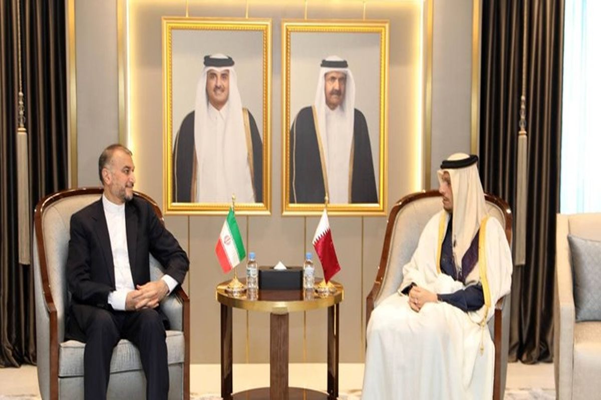 امیرعبداللهیان با همتای قطری خود درباره توافق هسته‌ای گفتگو کرد