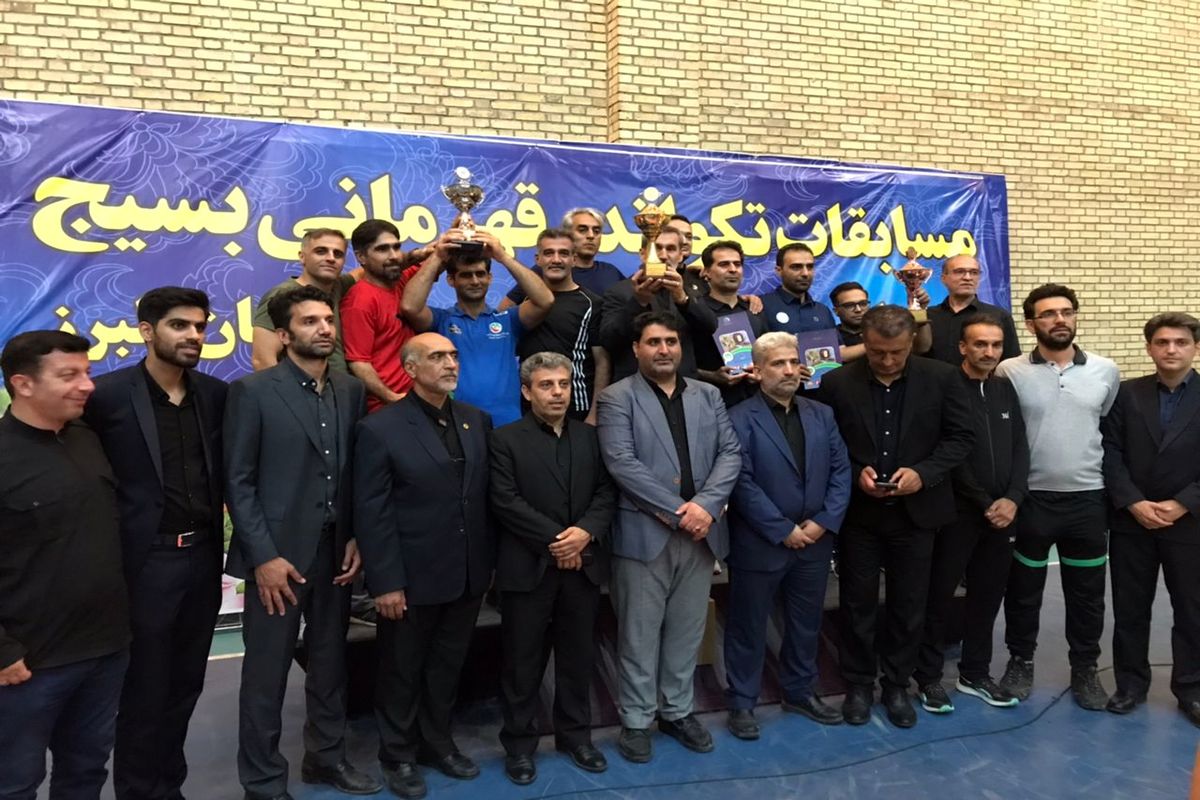 مازندران نائب قهرمان رقابتهای تکواندو بسیج کشور در بخش آقایان شد