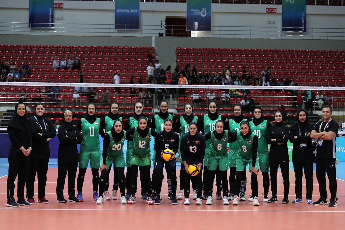 دشت نخستین مدال بین‌المللی والیبال زنان ایران