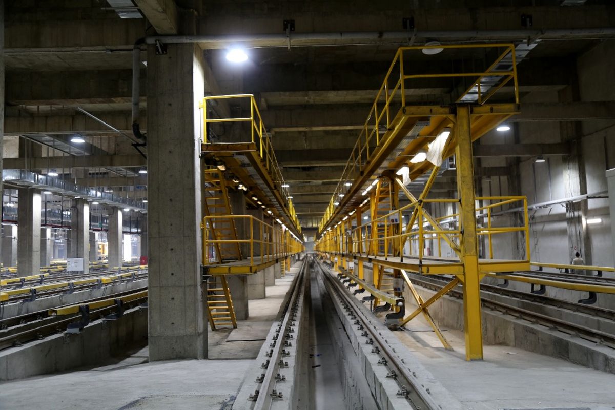 موعد افتتاح بزرگترین پایانه زیرزمینی قطارهای شهری در کشور فرارسید