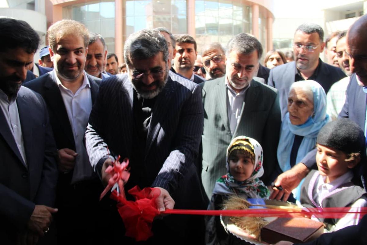 با حضور وزیر فرهنگ و ارشاد اسلامی ، تالار مرکزی ساری به بهره‌برداری رسید