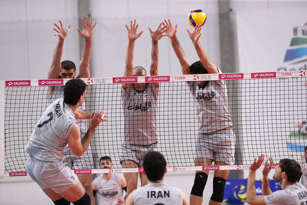 نخستین تمرین ملی‌پوشان والیبال ایران در لهستان
