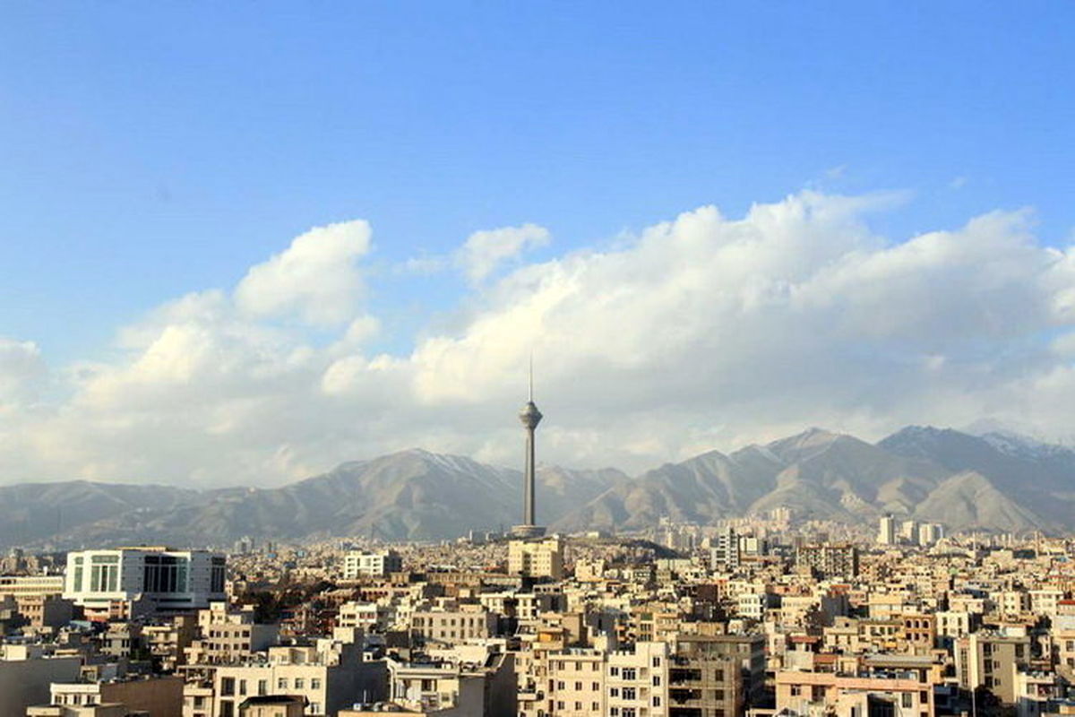 کیفیت قابل قبول هوای جمعه ۱۸ شهریور تهران