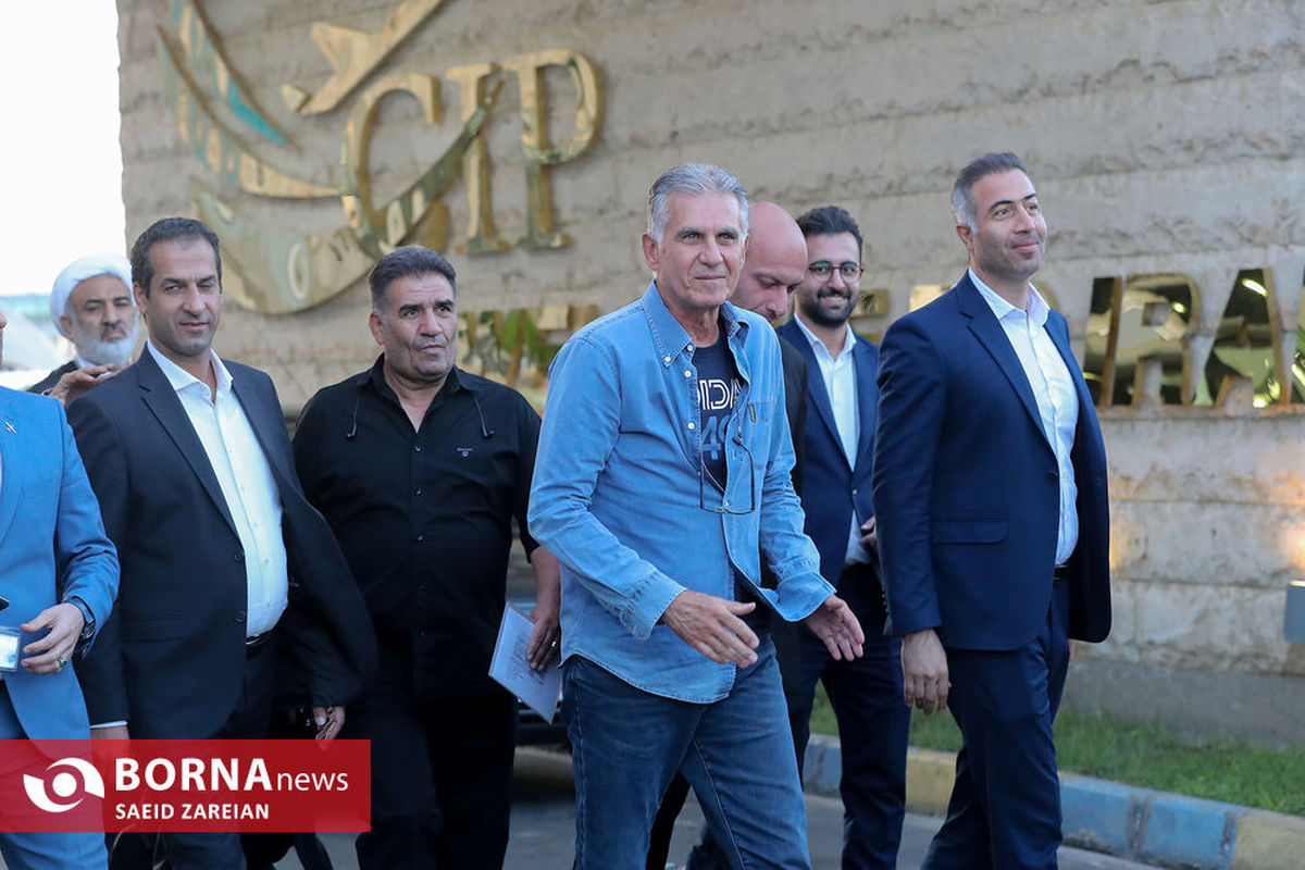 اردوی‌ تیم ملی با حضور کی‌روش آغاز شد