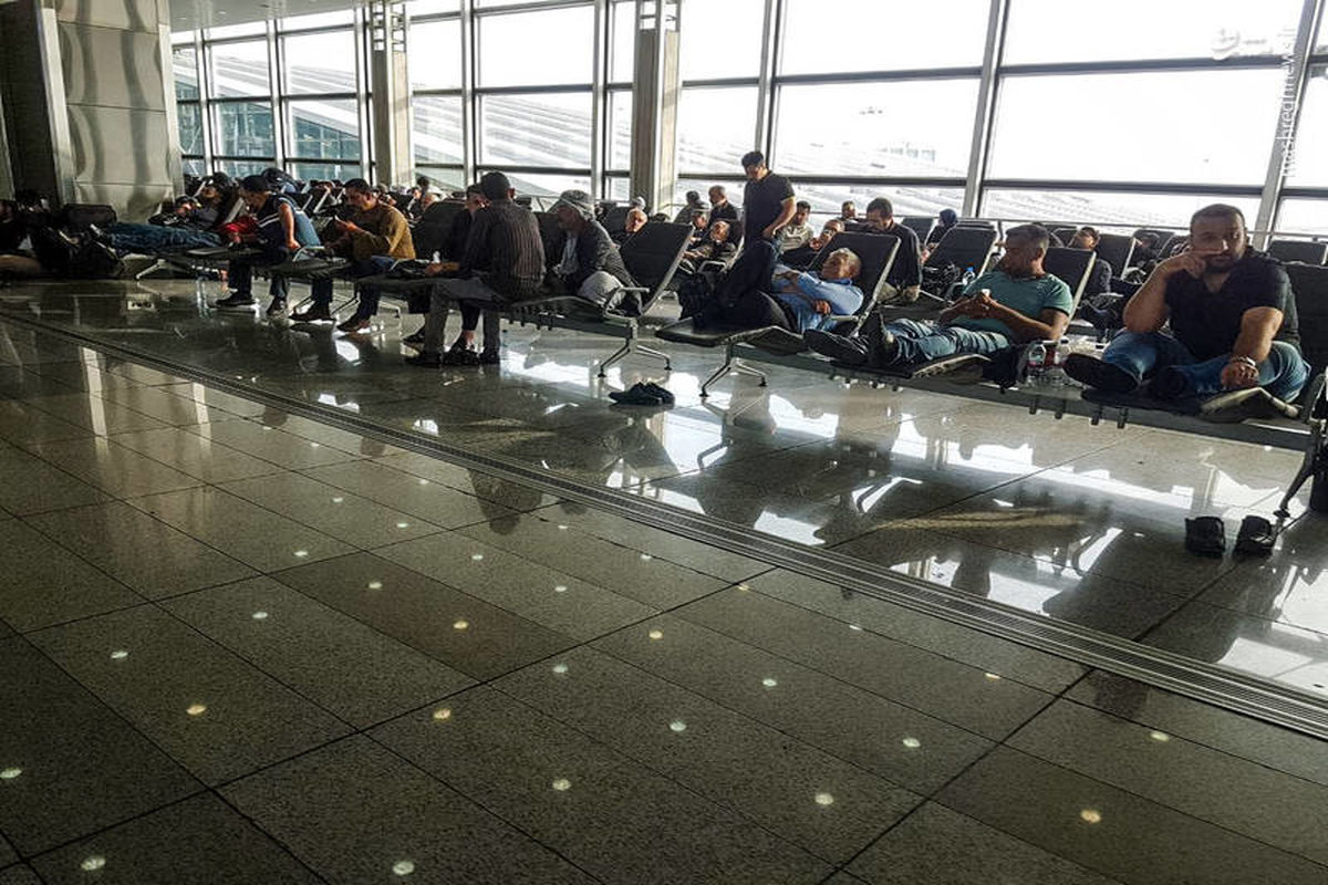 قانون فرودگاه نجف برای برگشت به ایران