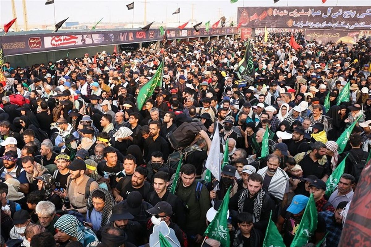 تردد بیش از سه میلیون نفر زائر اربعین از مرز مهران