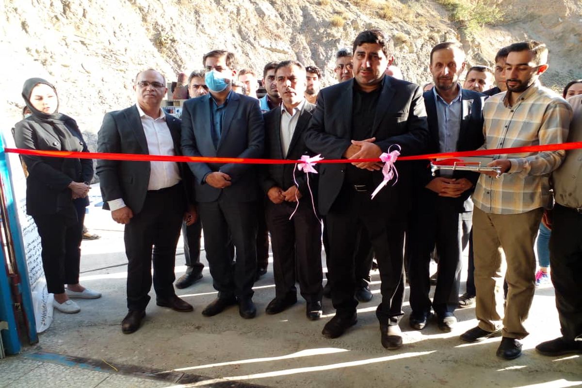 افتتاح کارخانه آب معدنی روستای ورسک سوادکوه در هفته دولت