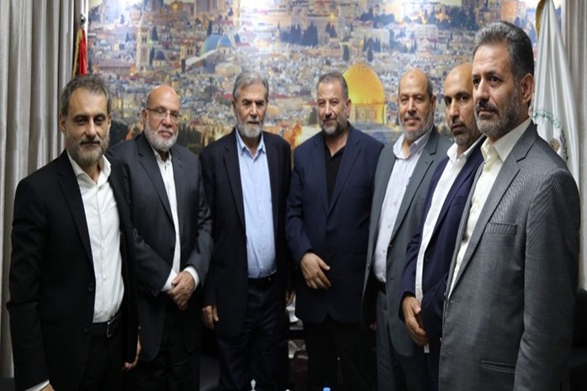 تقدیر رهبران جهاد اسلامی و حماس از ایران