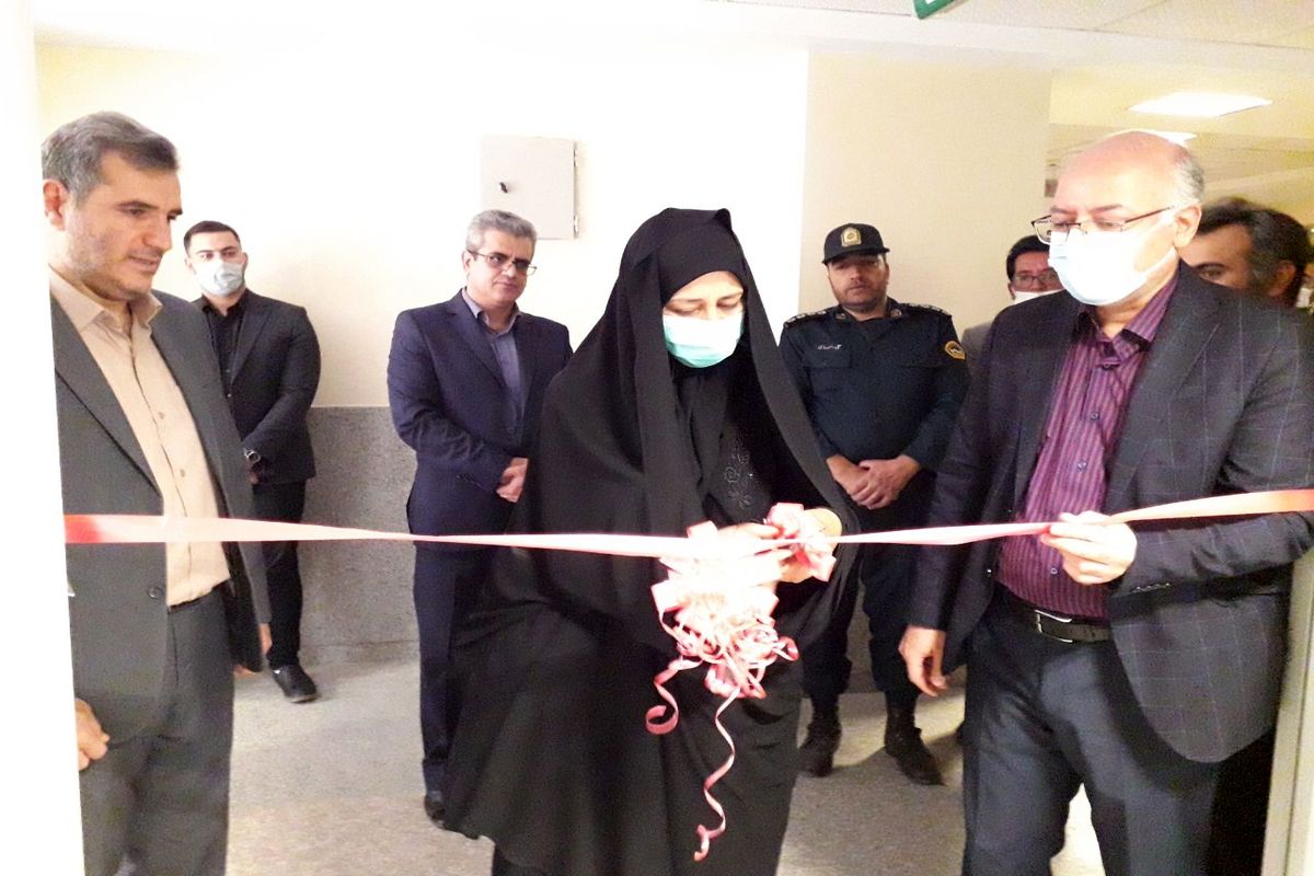 بخش خیرساز فیزیوتراپی بیمارستان شهید قدوسی نهاوند افتتاح شد