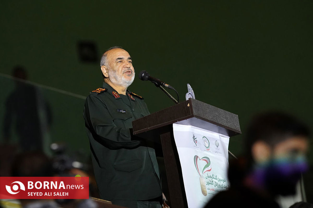 سردار سلامی: ایران پایان مسائل سیاسی اقتصادی و اجتماعی آمریکا در منطقه است