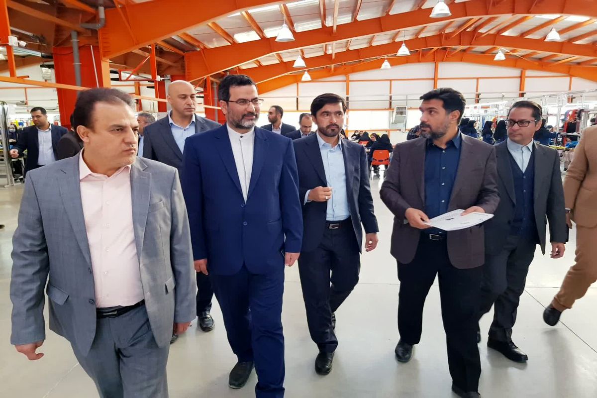 معاون وزیر صمت از یک واحد صنعتی در آبیک بازدید کرد