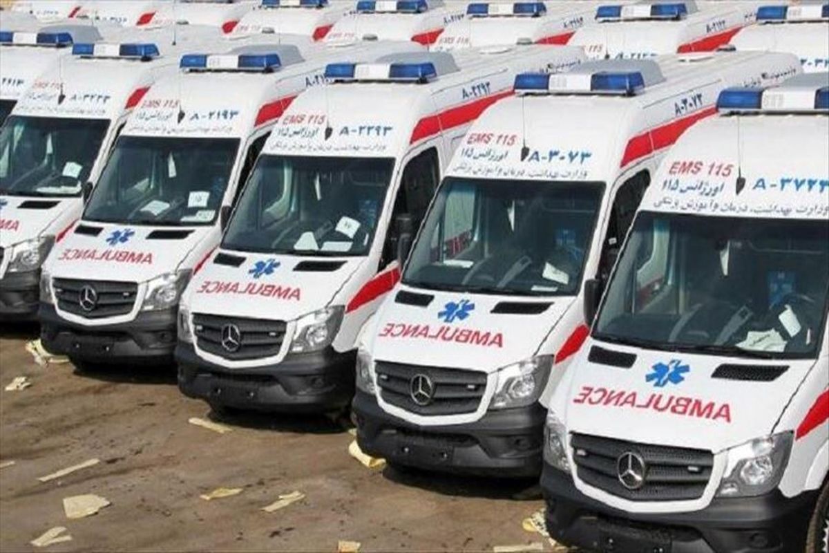 اهداء یک دستگاه آمبولانس به بیمارستان شهید بهشتی کاشان