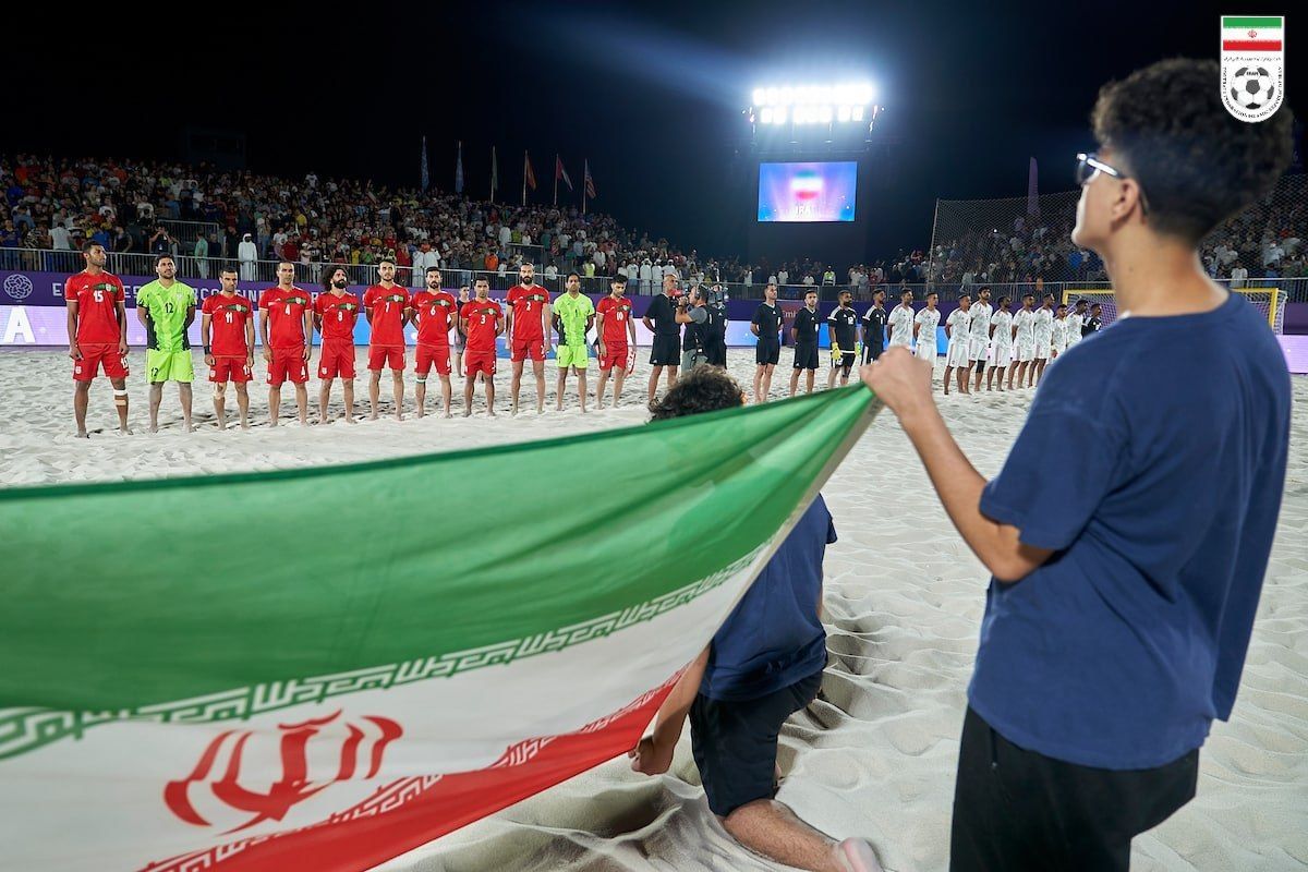 تبریک وزارت ورزش و جوانان پس از قهرمانی فوتبالیست‌های ساحلی ایران در امارات