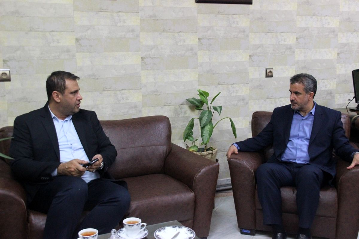 رئیس فدراسیون نجات غریق و غواصی با سرپرست اداره کل ورزش و جوانان مازندران دیدار کرد