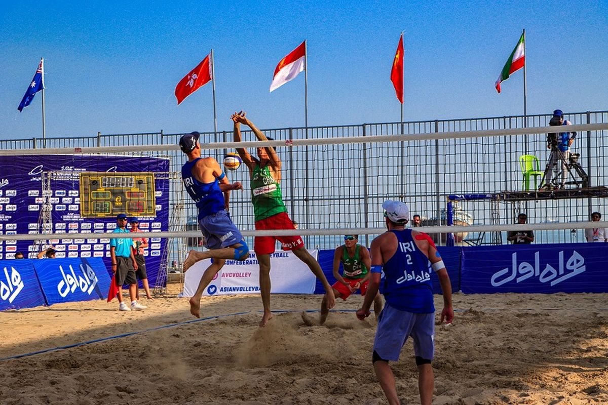 تیم ملی والیبال ساحلی ایران ، عنوان سوم رقابتهای والیبال ساحلی مستر مردان ۲۰۲۲ بندرعباس