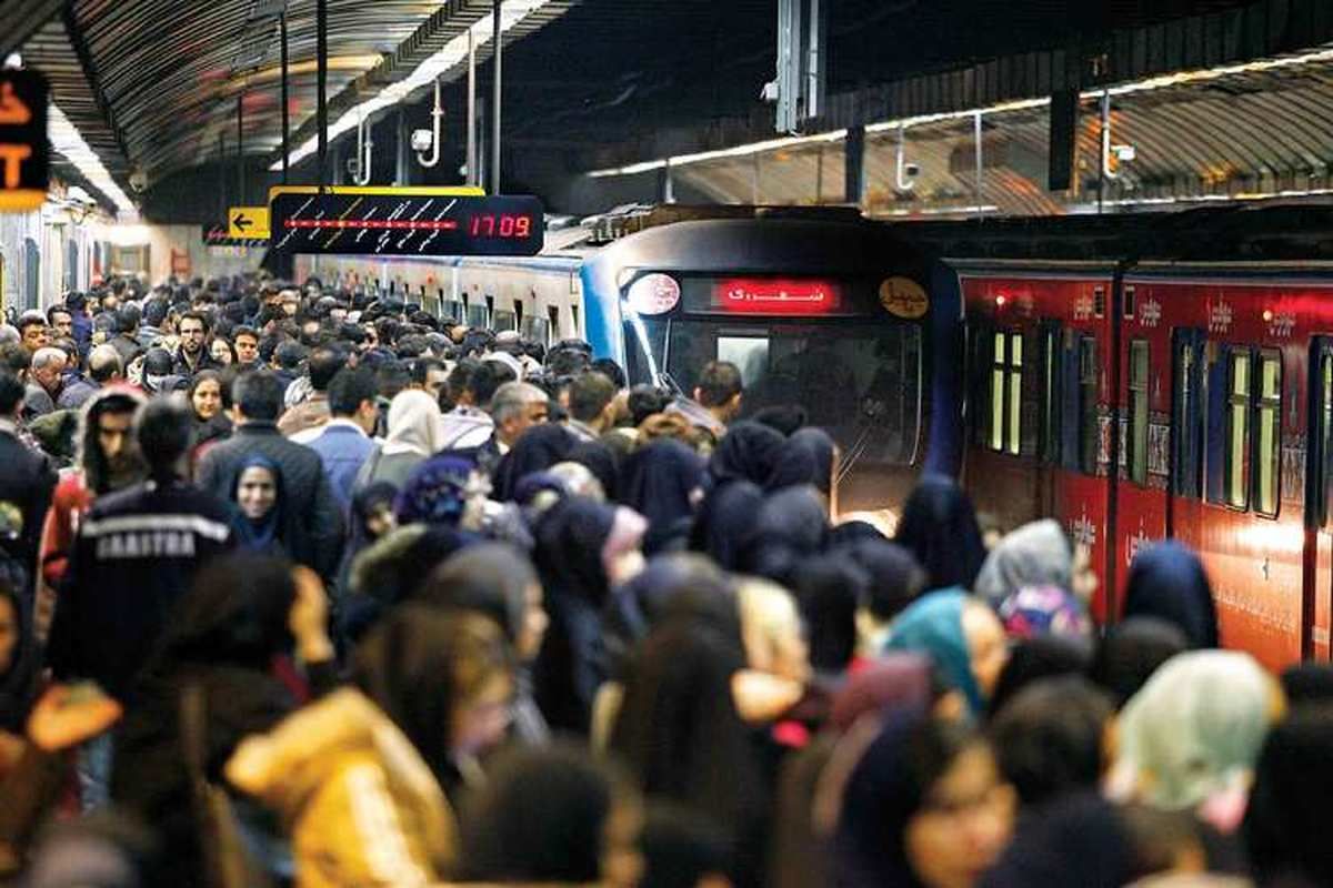 تعداد مسافران مترو درسال جاری به ۱۹۰ میلیون نفر رسید