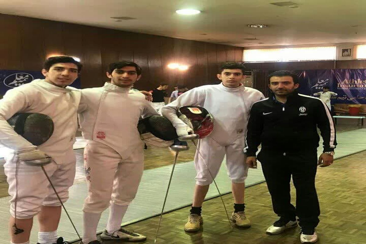 اردبیل با سه تیم در مسابقات قهرمانی کشور بزرگسالان شمشیر بازی حضور پیدا می کند