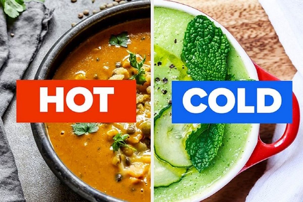 کدام غذا برای بدن مفید تر است؛ غذای گرم یا غذای سرد؟