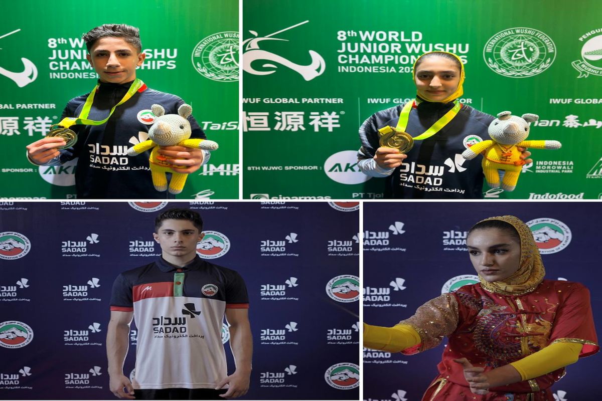 روز طلایی کاروان ووشو کشورمان در مسابقات قهرمانی جوانان جهان رقم خورد