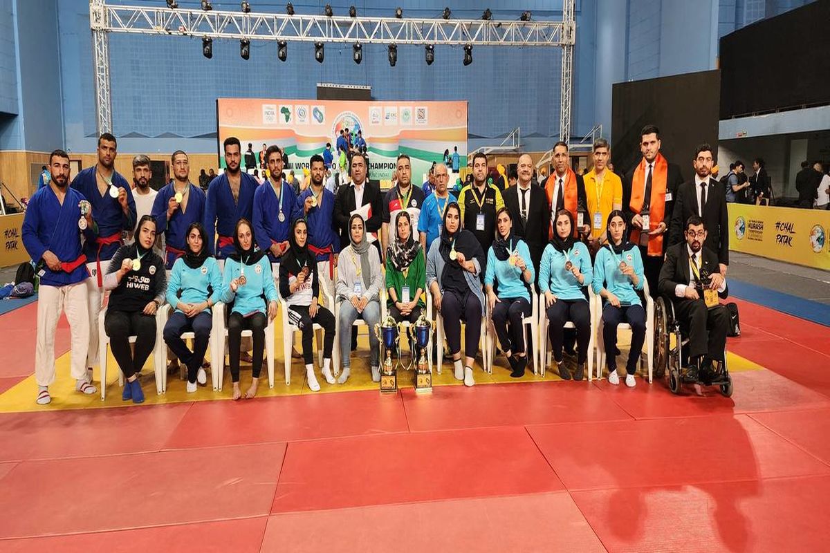کوراش ایران برای نخستین بار در تاریخ نایب قهرمان جهان شد