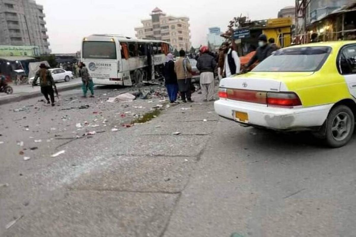 ۱۶ مجروح در پی انفجار تروریستی در بزرگراه دمشق-امان