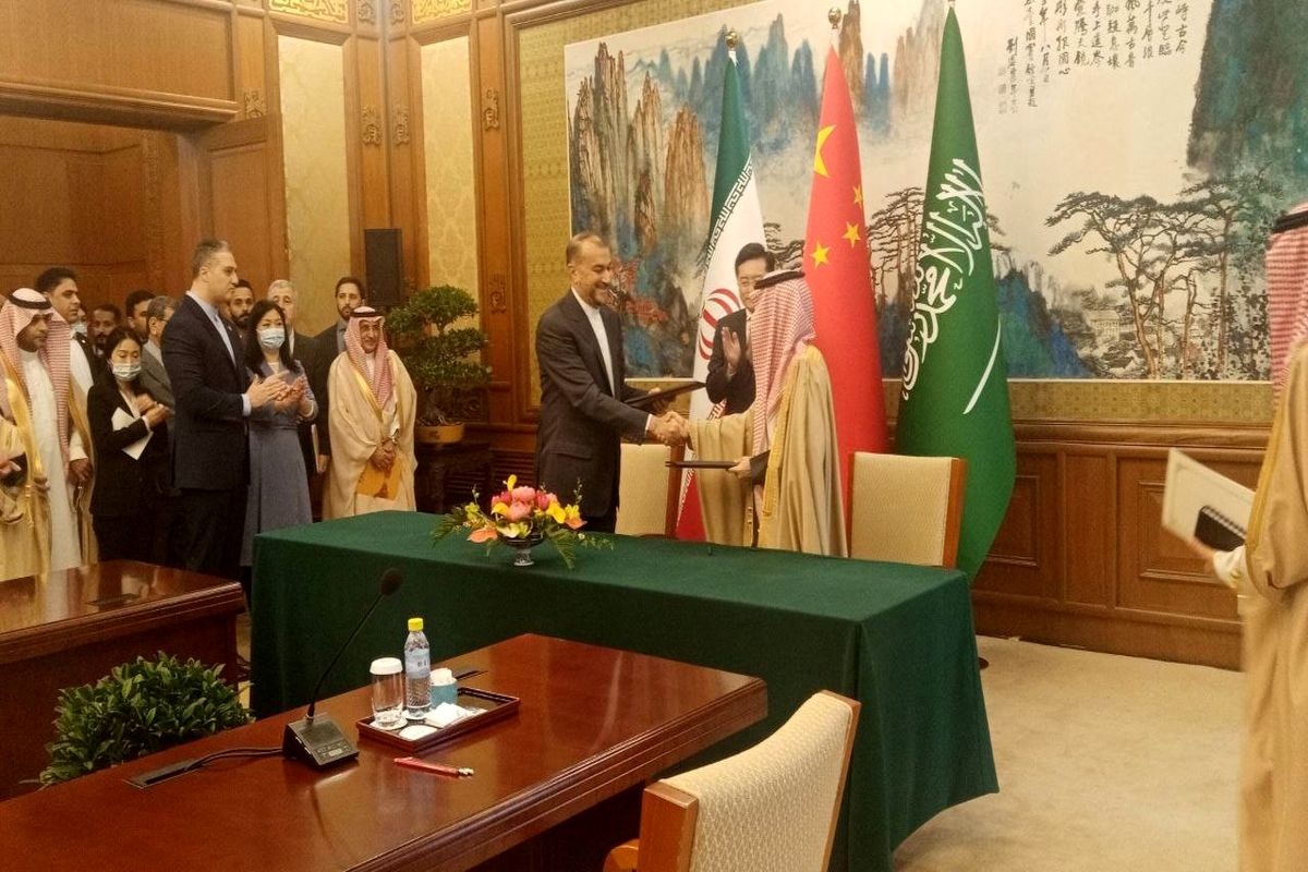 بیانیه مشترک وزرای خارجه ایران و عربستان امضا شد