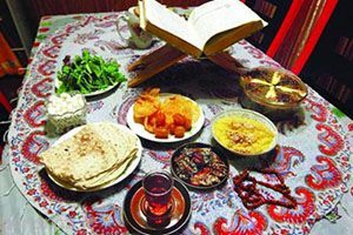 آیین و رسوم مردم همدان در ماه رمضان