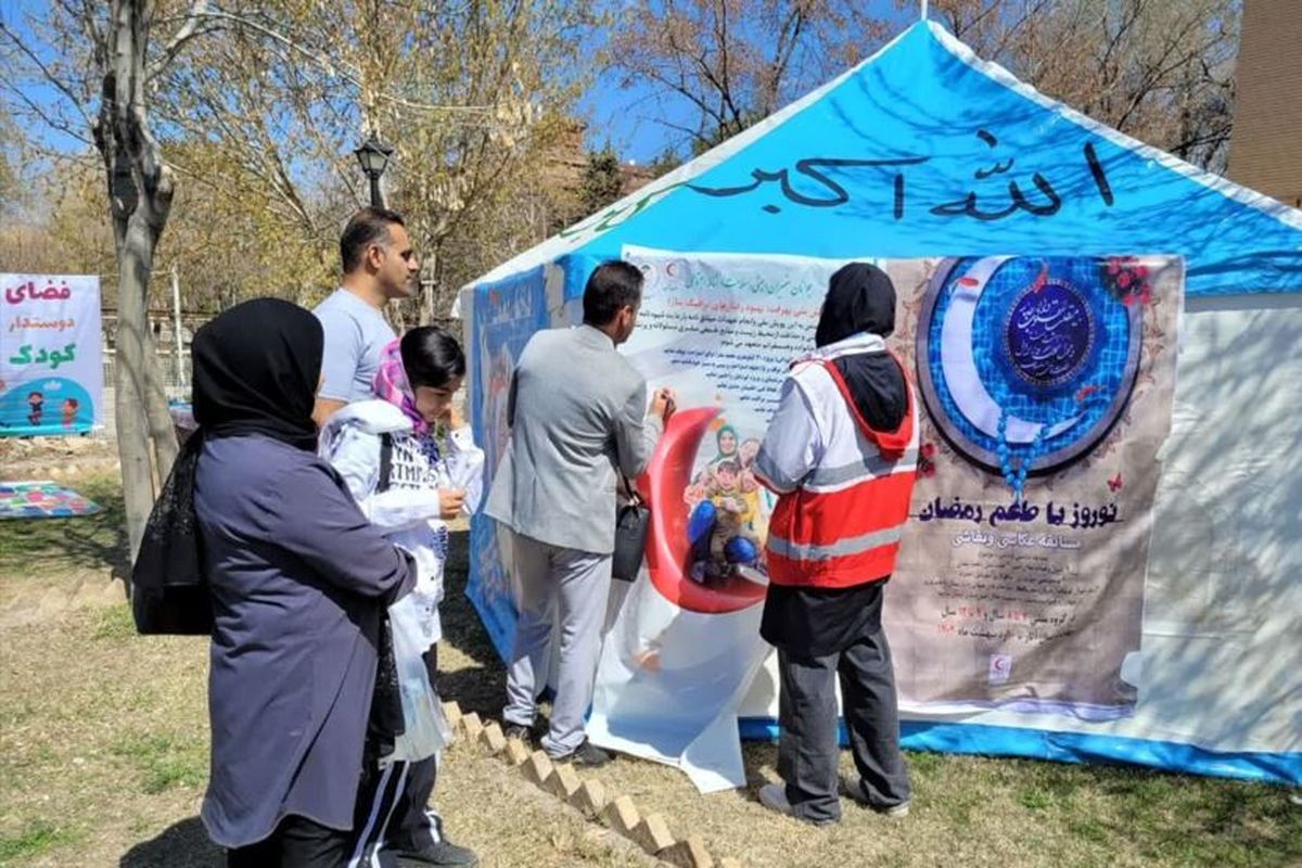 برپایی ۱۱ پست نوروزی با مشارکت ۵۰۰ نفر از جوانان داوطلب در قزوین