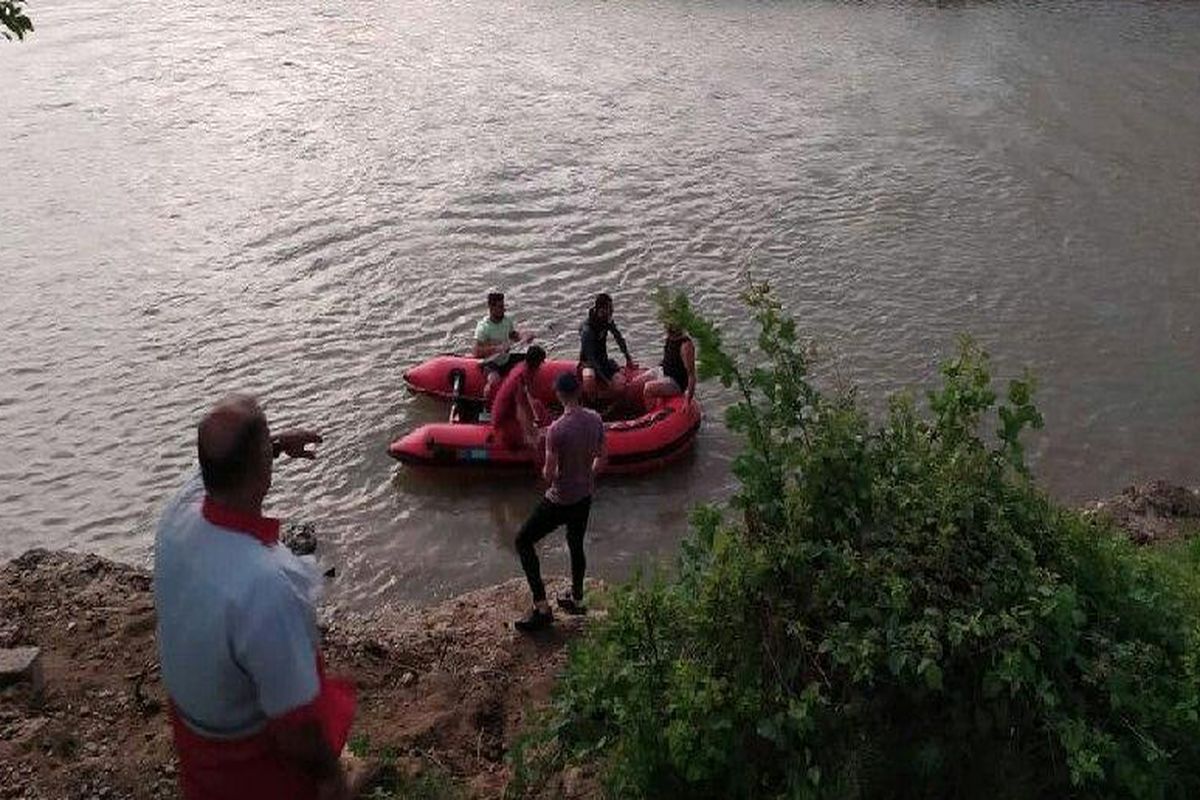 جسد دانشجوی غرق شده در رودخانه کرخه از آب خارج شد