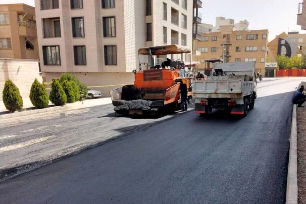 آسفالت ۲ میلیون مترمربع از معابر شهر زاهدان