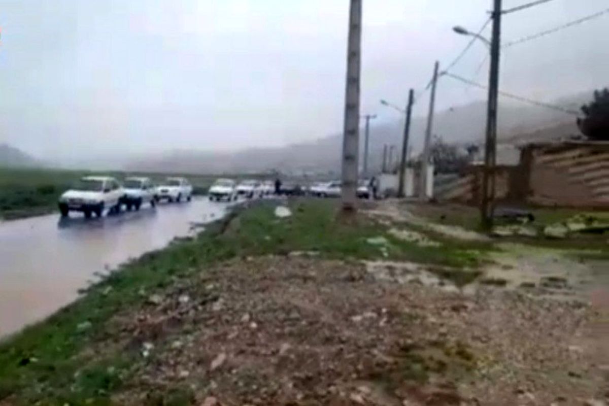 مسدود شدن راه ارتباطی ۲۲ روستای بخش پاپی خرم آباد