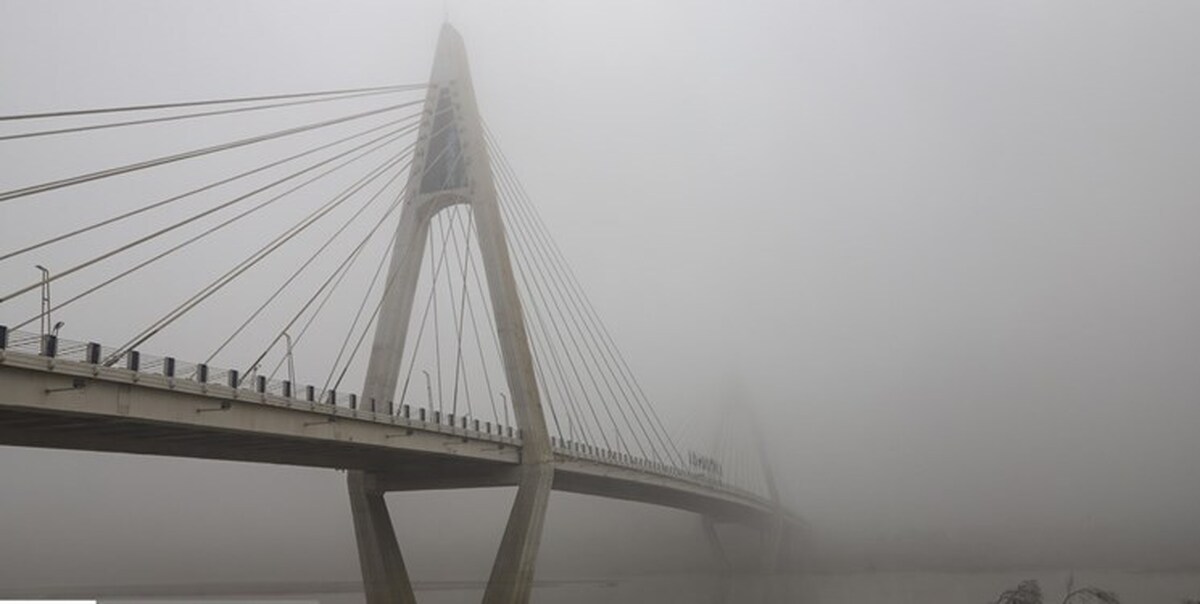 وقوع پدیده مه و کاهش دید افقی 4 روزه در خوزستان