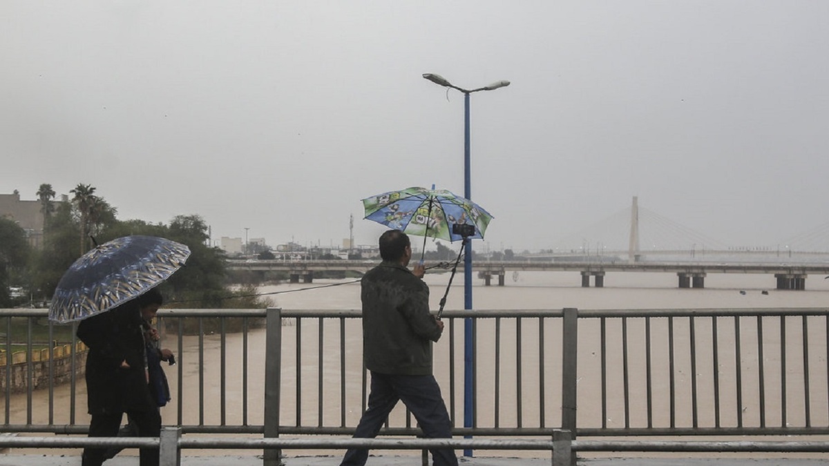 خوزستان بارانی می شود