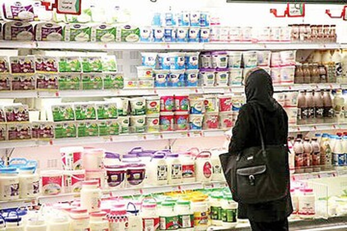 کاهش 30 درصدی مصرف لبنیات در بین مردم ایران
