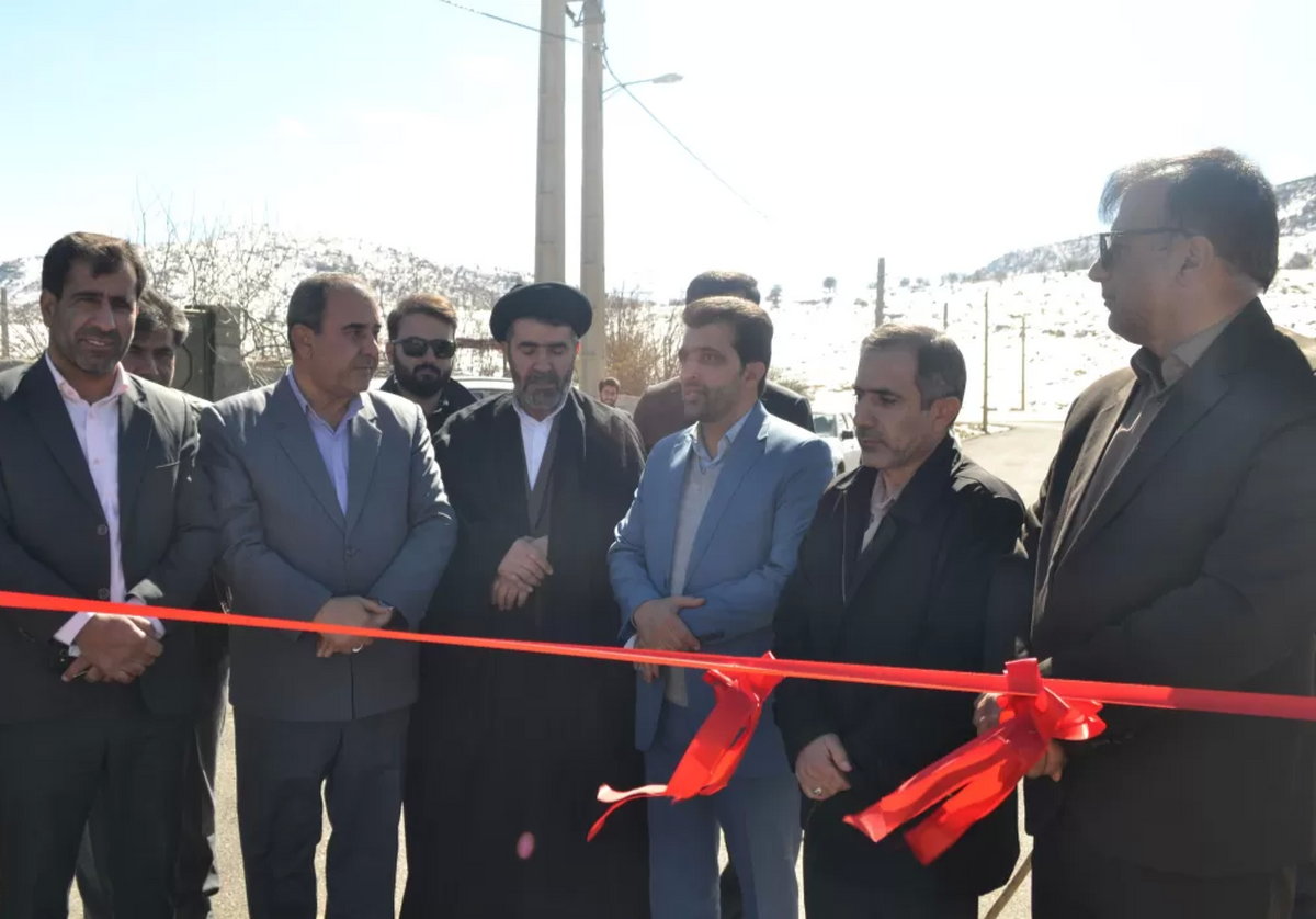 افتتاح طرح هادی روستاهای دلی‌بجک شهرستان بویراحمد
