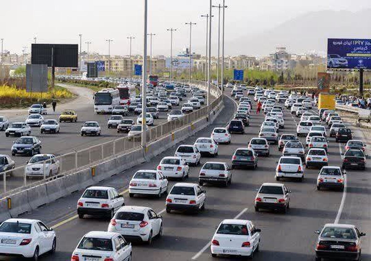 اجرای محدوديت ترافيکی در آزادراه تهران_شمال و جاده چالوس