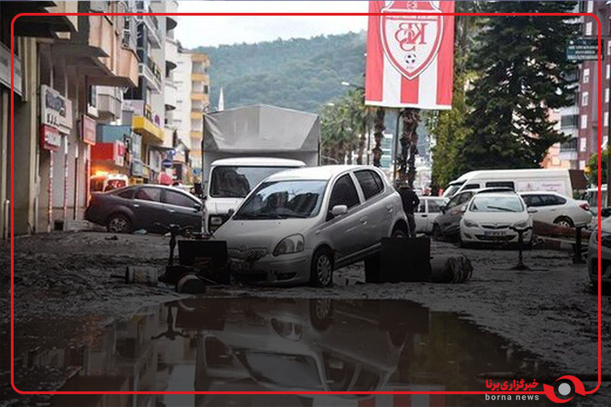 وضعیت آنتالیای ترکیه بعد از بارش های شدید باران