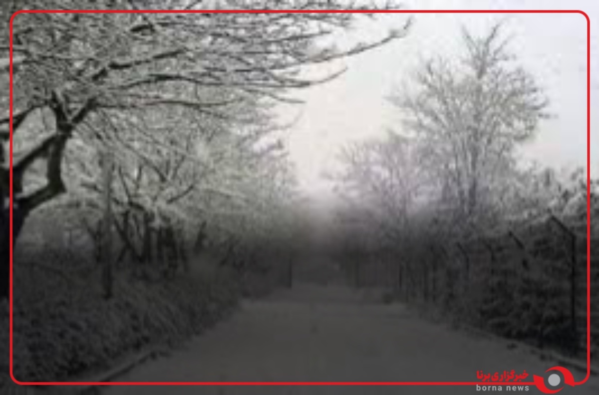 بارش برف زمستانی در آذربایجان غربی، اشنویه