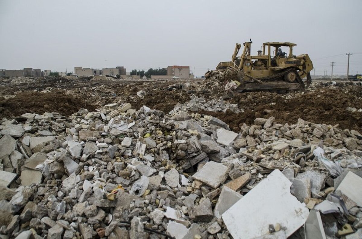 ساماندهی ۵ هزار تن نخاله ساختمانی در آذربایجان‌ غربی
