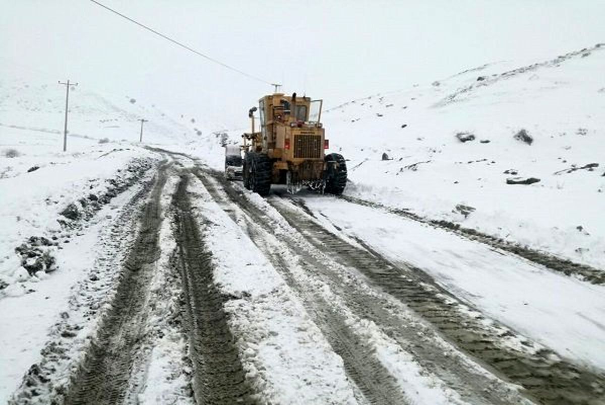 بارش برف در این استان نزدیک تهران به ۲۲ سانتی‌متر رسید