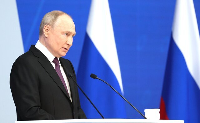 پوتین: روسیه ثابت کرده است که می تواند به هر چالشی پاسخ دهد